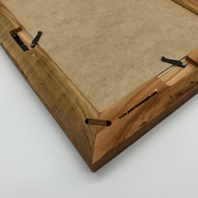 Massivholzbilderrahmen aus Altholz (upcycling) für 20er Bildformat Bilderrahmen