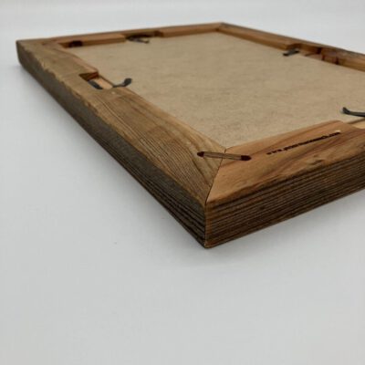 Massivholzbilderrahmen aus Altholz (upcycling) für 20er Bildformat Bilderrahmen