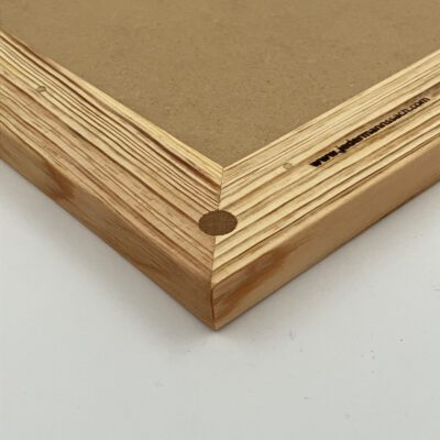 Spiegel in Massivholzrahmen A3 Pinienholz Spiegel