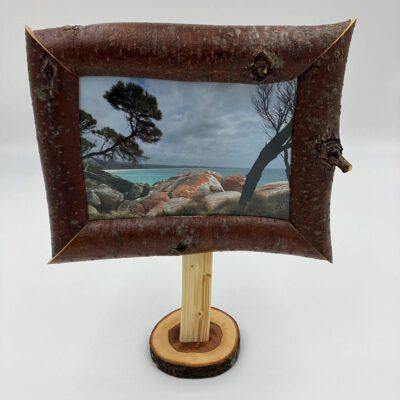 Bilderrahmenständer / Bilderrahmenhalter aus Massivholz (für Bilderrahmen Größe 13er) Jedermannssach