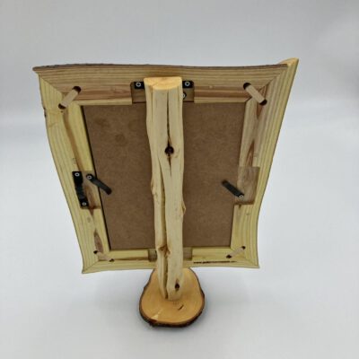 Bilderrahmenständer / Bilderrahmenhalter aus Massivholz (für Bilderrahmen Größe 13er) Jedermannssach