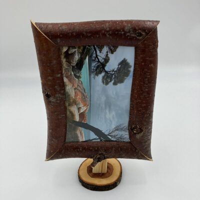 Bilderrahmenständer / Bilderrahmenhalter aus Massivholz (für Bilderrahmen Größe 13er) Jedermannssach