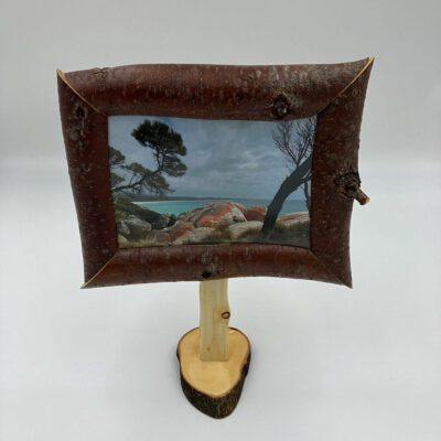 Bilderrahmenständer / Bilderrahmenhalter aus Massivholz (für Bilderrahmen Größe 13er) Jedermannssach